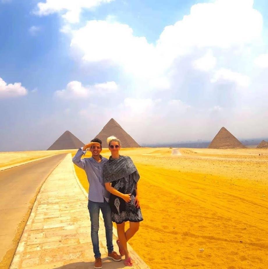 Studio Farida Pyramids View Kafret el-Gabal Exterior foto